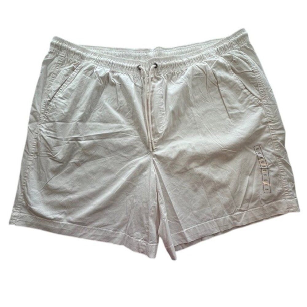 Vrst New without Tags White 7" Inseam Easy Shorts- Size XXL